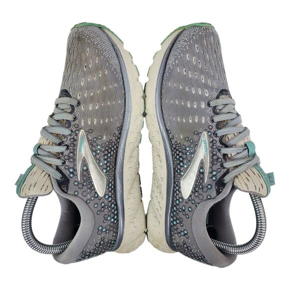 BROOKS Shoes GLYCERIN 17 Womens Size 8 Gray Running Sneaker Athletic 1202831B070 - Picture 6 of 13
